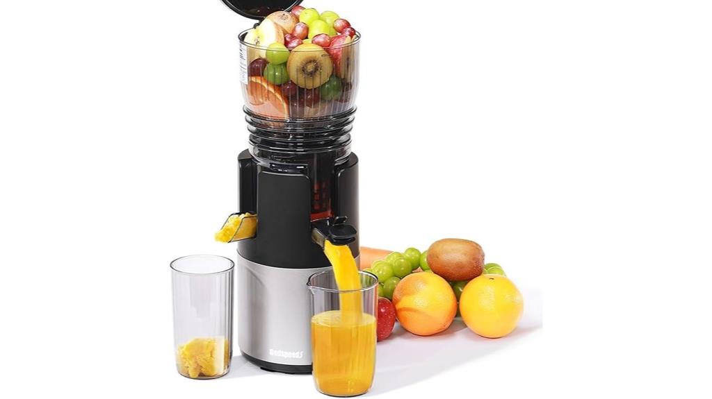 wide feed slow juicer
