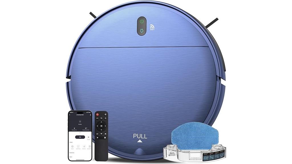 wifi enabled vacuum and mop
