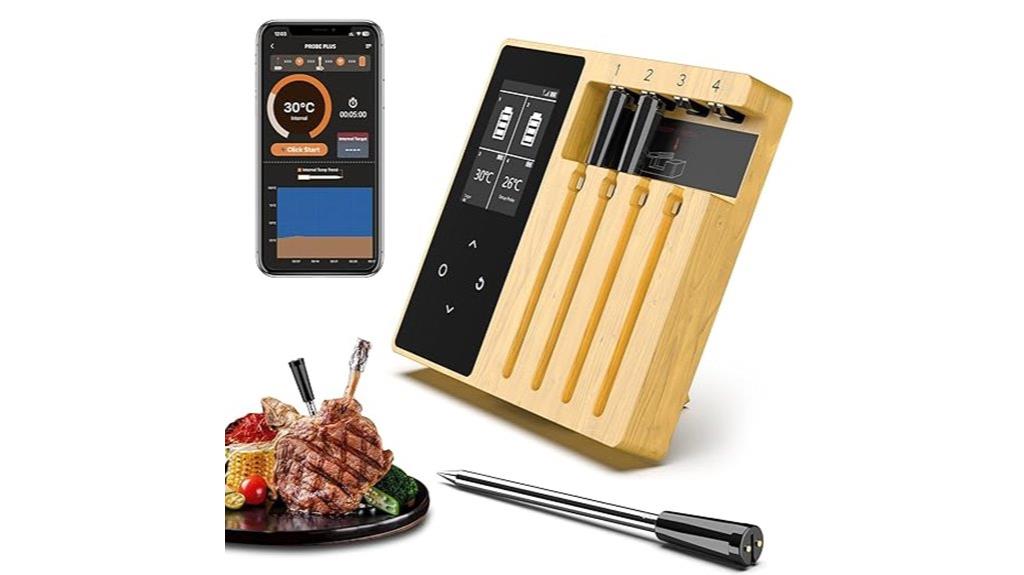 wireless bluetooth meat thermometer