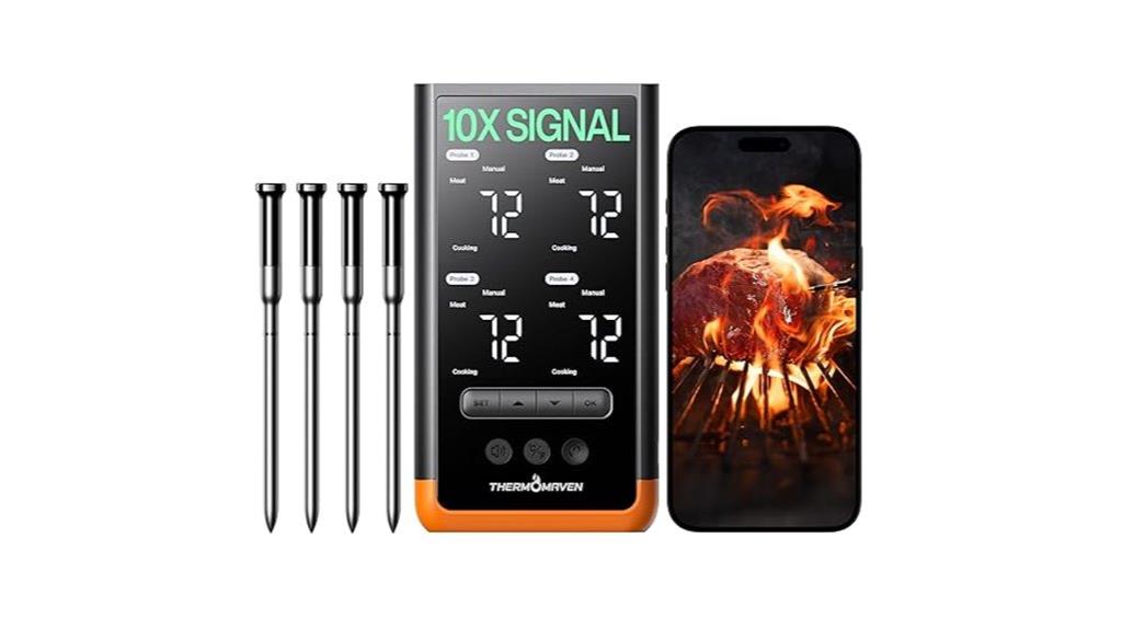 wireless bluetooth meat thermometer