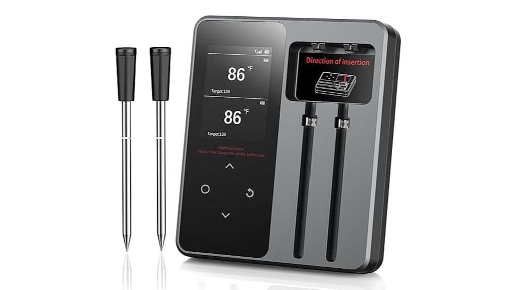 wireless bluetooth meat thermometer