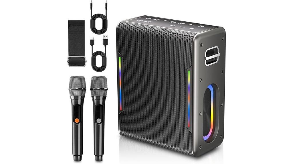 wireless karaoke bluetooth speaker