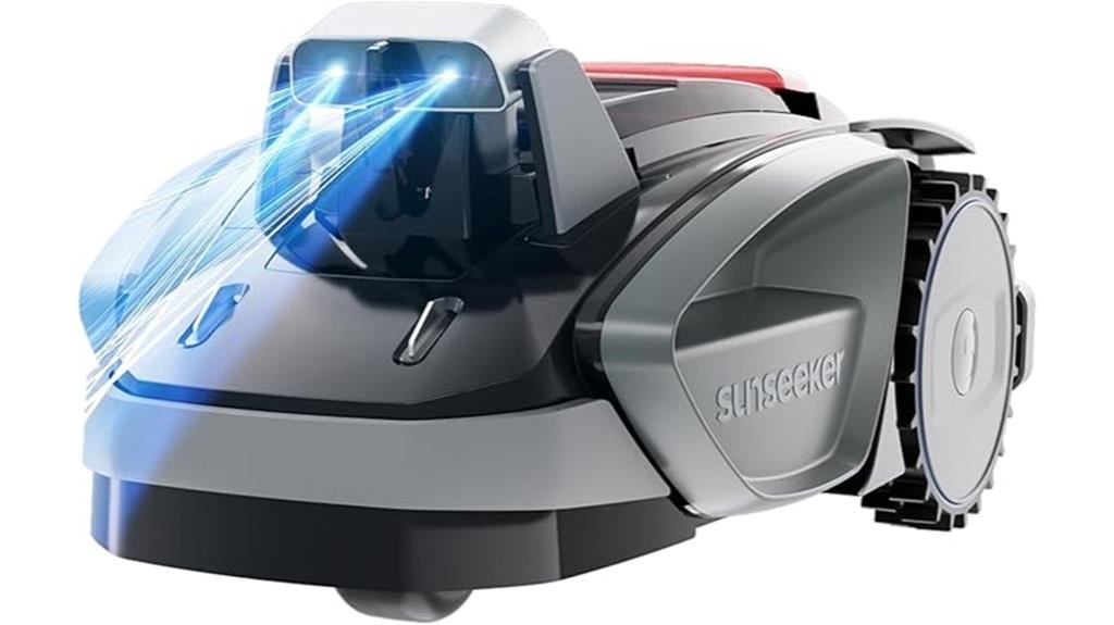 wireless lawn mower system