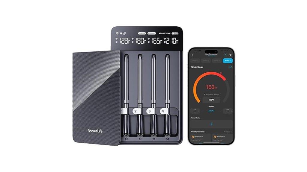 wireless meat thermometer set