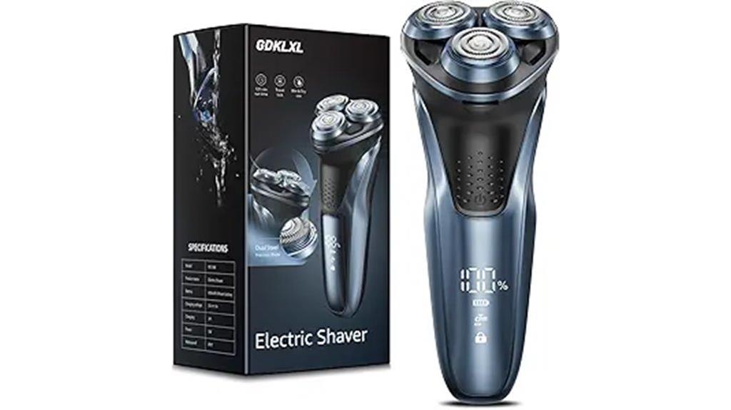 wireless waterproof electric razor
