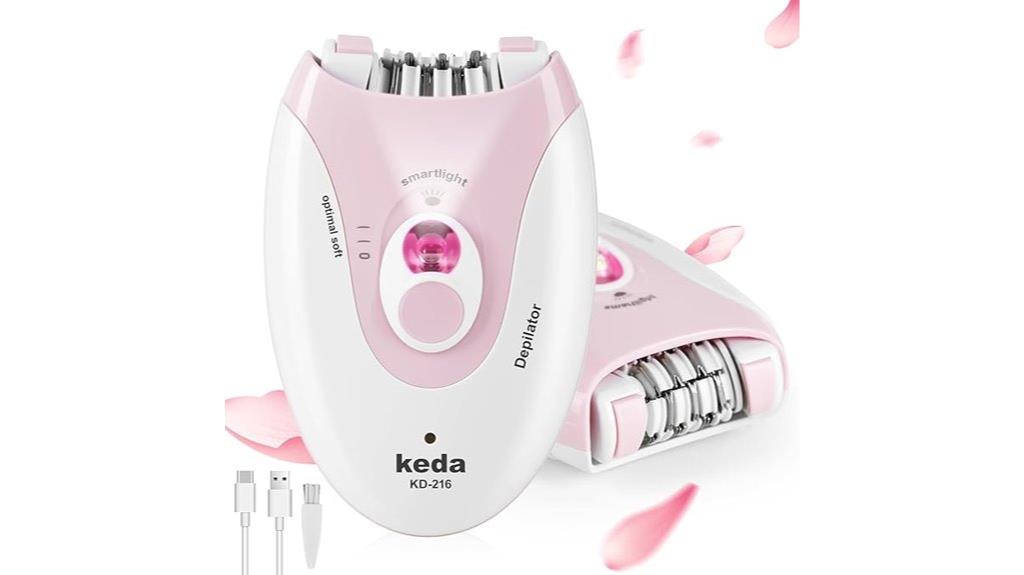 women s led hair epilator