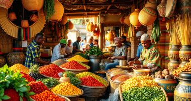 african halal food diversity