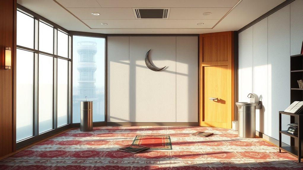 airport prayer spaces and amenities