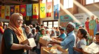 altruism through zakat giving