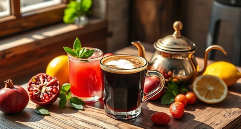 halal drinks juices coffee