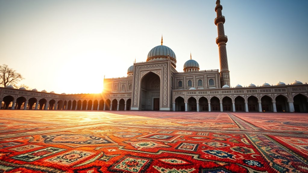 intricate calligraphy and patterns