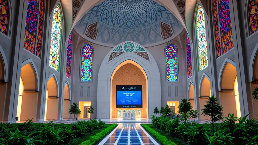modern mosques blend tradition