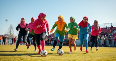 modesty and athletic excellence