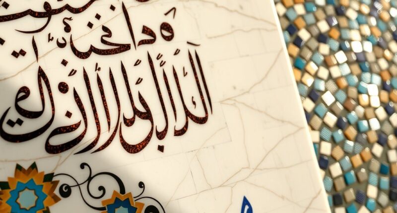 muslim art calligraphy geometry