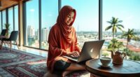 muslim digital nomad lifestyle