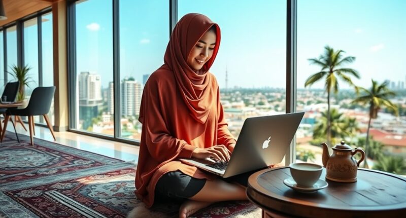 muslim digital nomad lifestyle