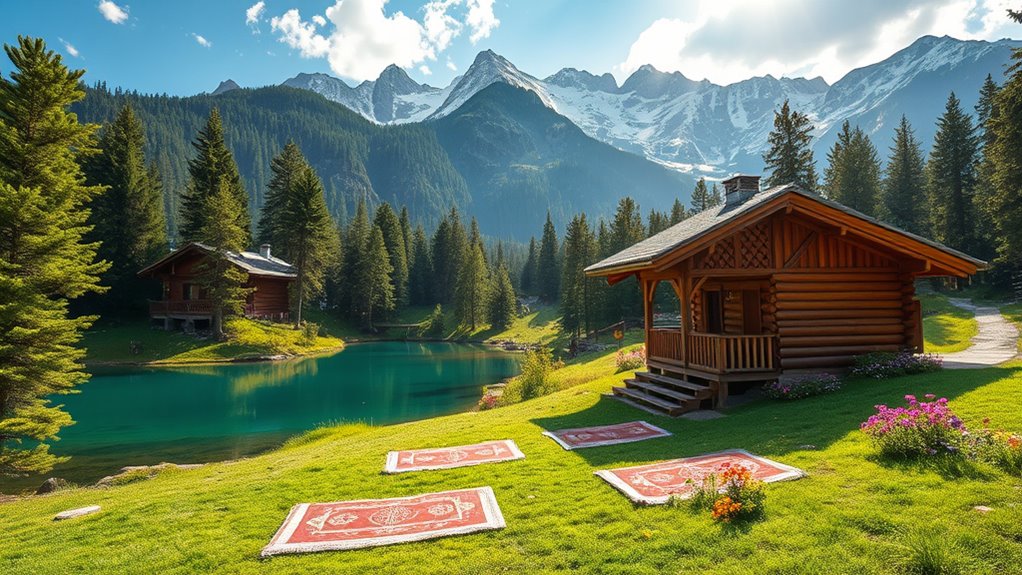 serene sustainable spiritual retreats