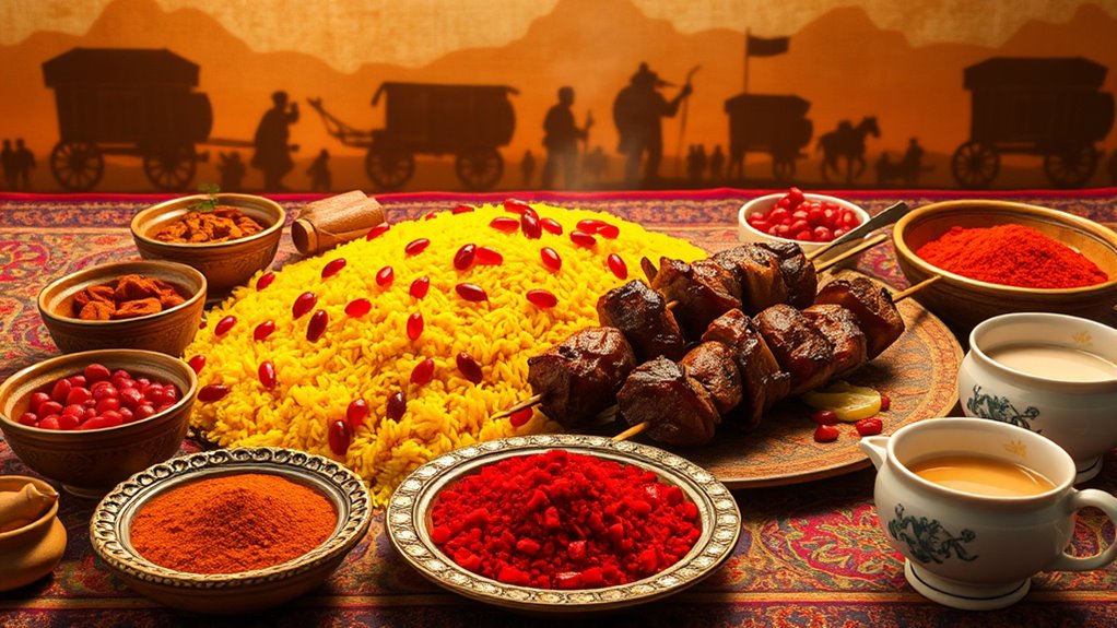 silk road culinary exchanges