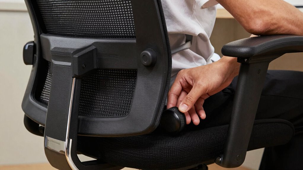 adjust chair for comfort
