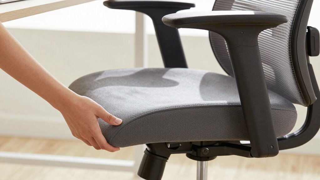 adjust seat for proper posture
