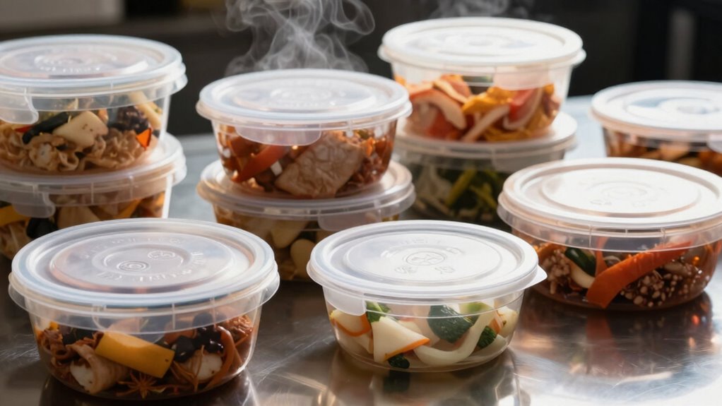 avoid low heat resistant plastics