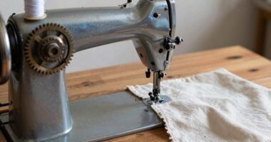 begin sewing simple projects