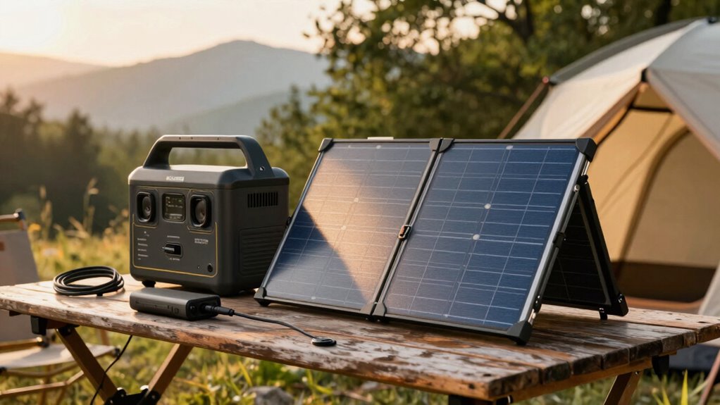 choosing suitable solar camping power