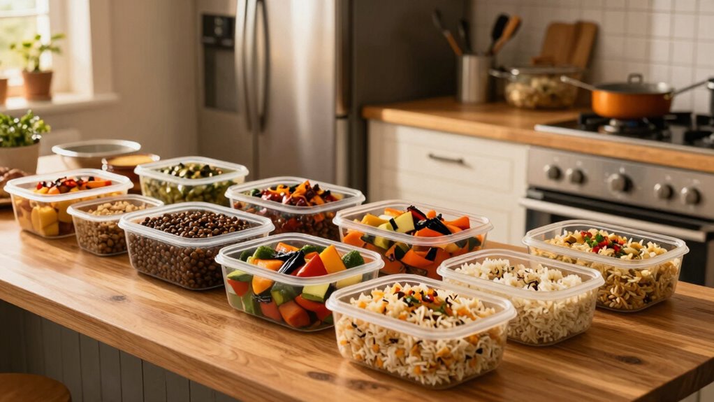 consistent batch cooking routine