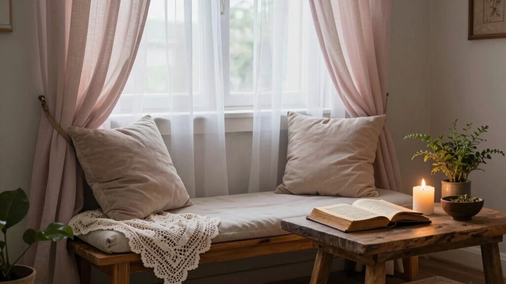 create peaceful prayer sanctuary