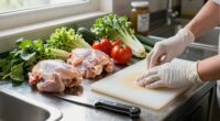 cross contamination in halal kitchens