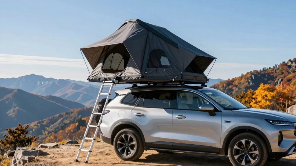 easy durable rooftop camping