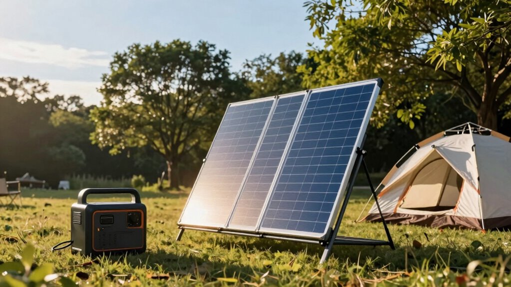 eco friendly efficient solar setup