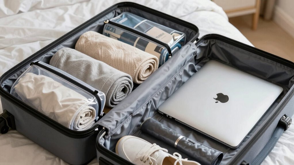 efficient accessible carry on organization