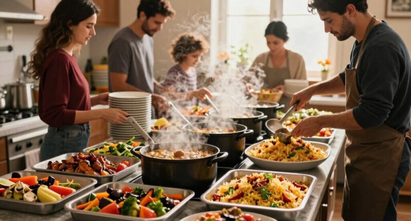 efficient evening meal prep