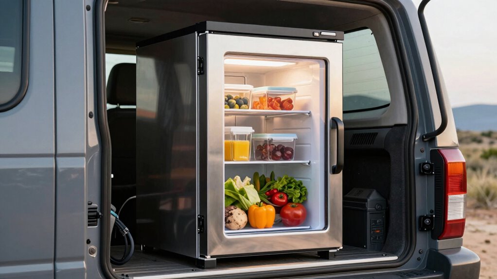 energy efficient portable refrigeration