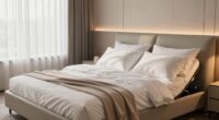 enhanced sleep with adjustable bed