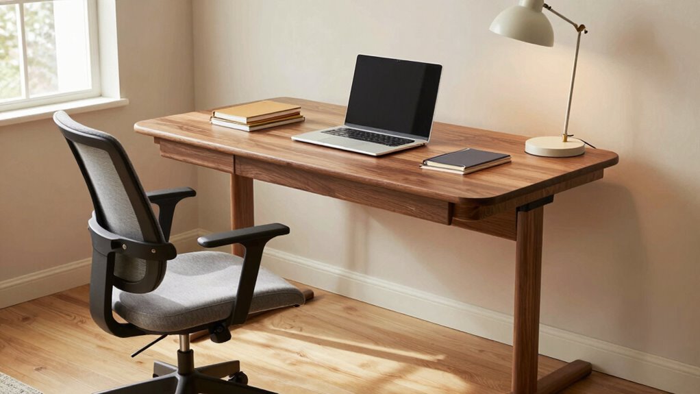 ergonomic study workspace setup