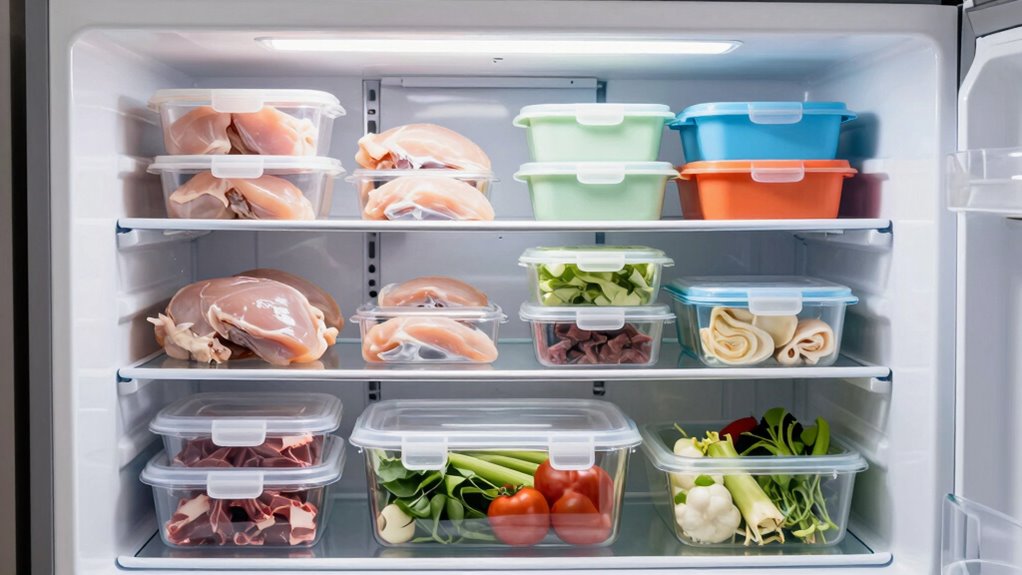 evaluate freezer storage capacity