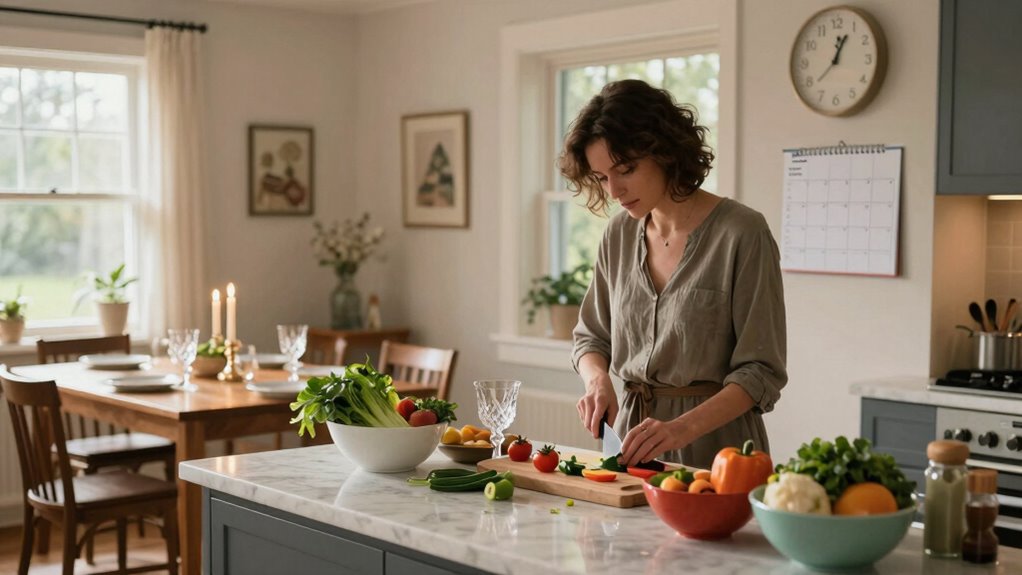 family dinner planning timeline