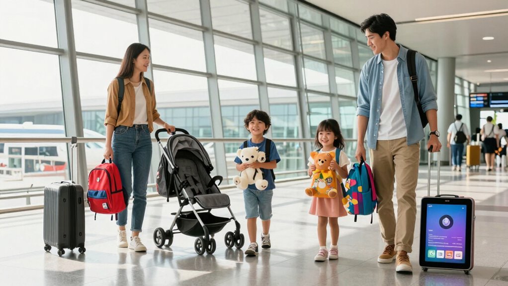 family travel routine essentials