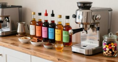 halal coffee syrup options