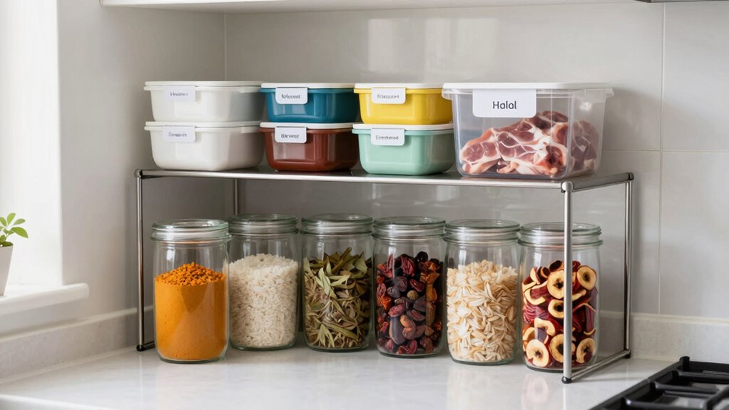 halal food storage safety