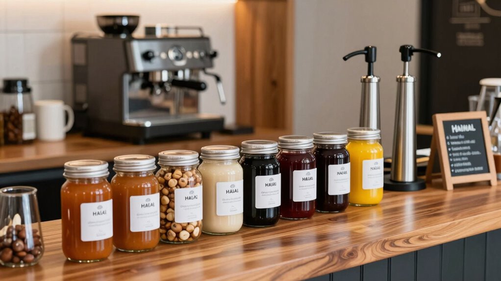halal syrups for coffee