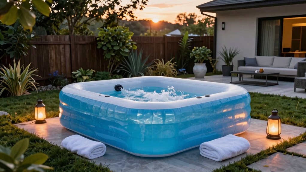 inflatable hot tubs benefits
