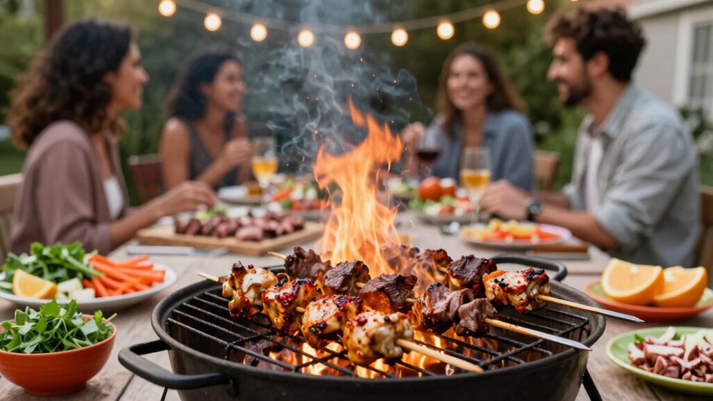 juicy halal meat preparation