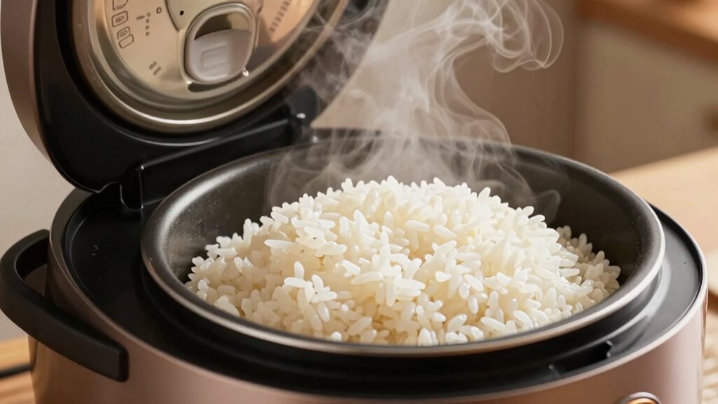 keep rice moist and fluffy