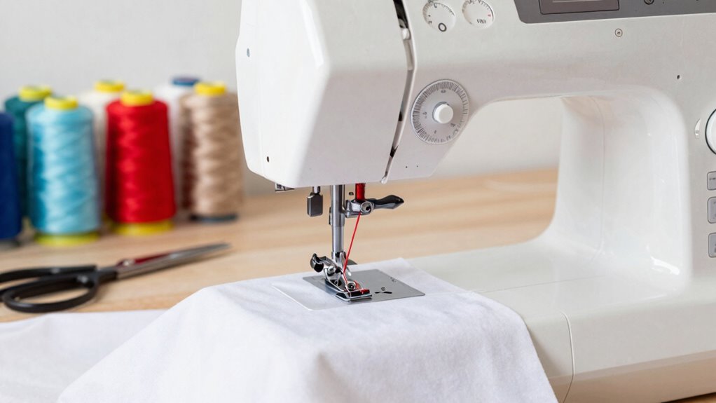 machine setup for optimal sewing