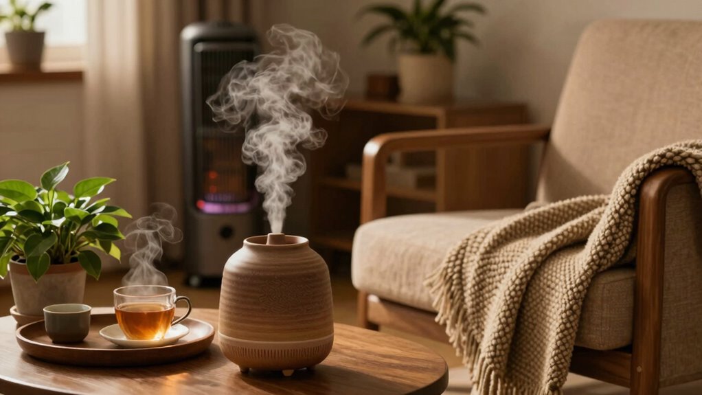 maintain cozy humid indoor air