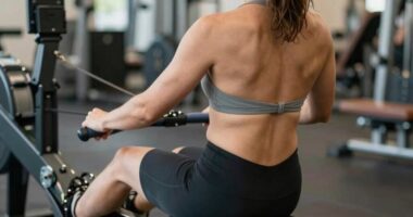 maintain proper rowing posture