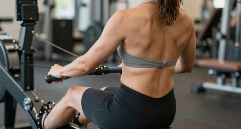 maintain proper rowing posture